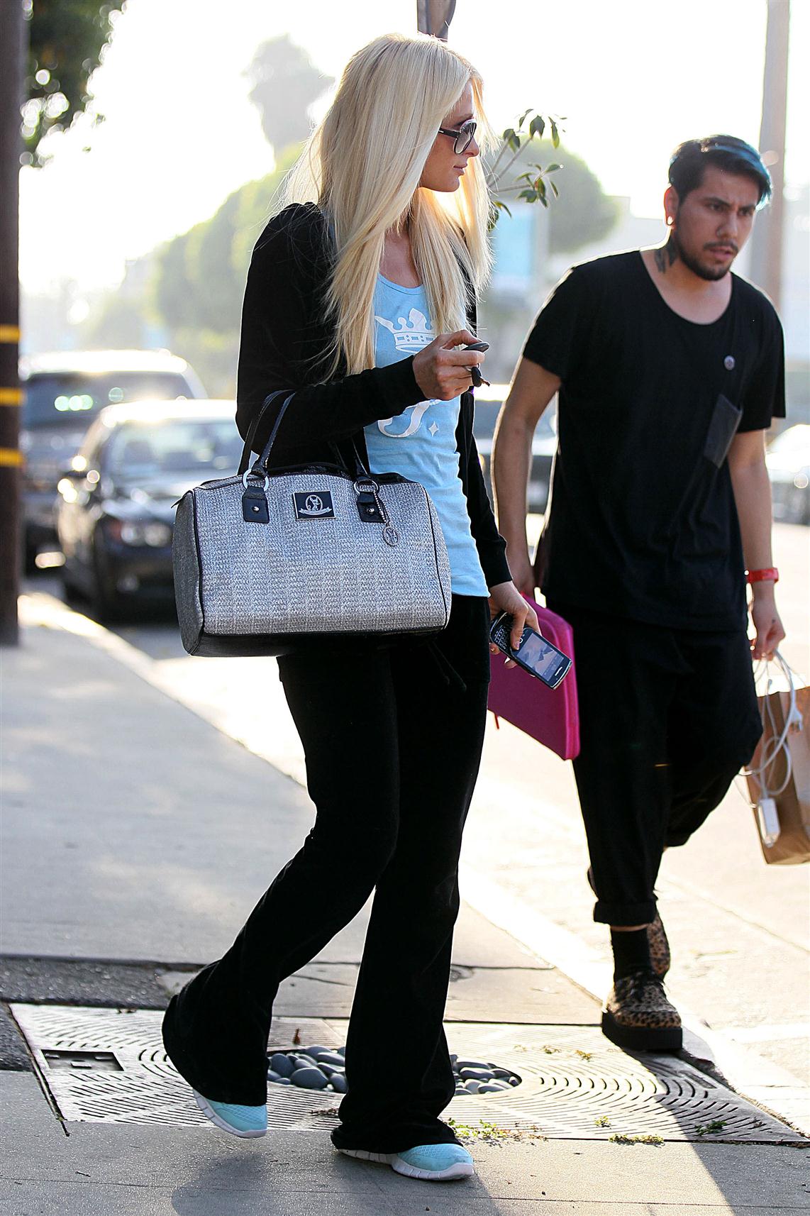 Paris Hilton leaving Galvin Benjamin Salon pictures | Picture 63019